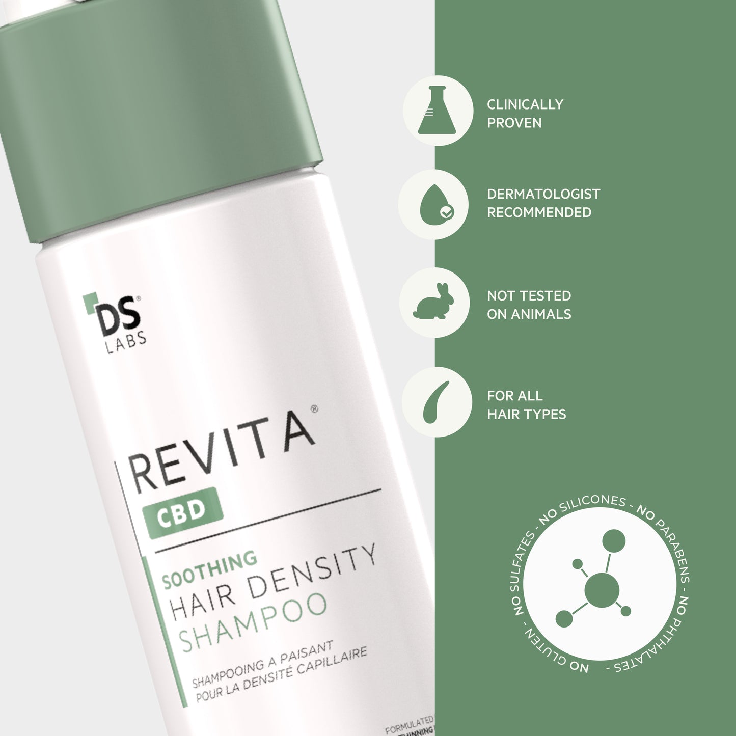 Revita.CBD | Super Antioxidant Hair DENSITY CBD Shampoo