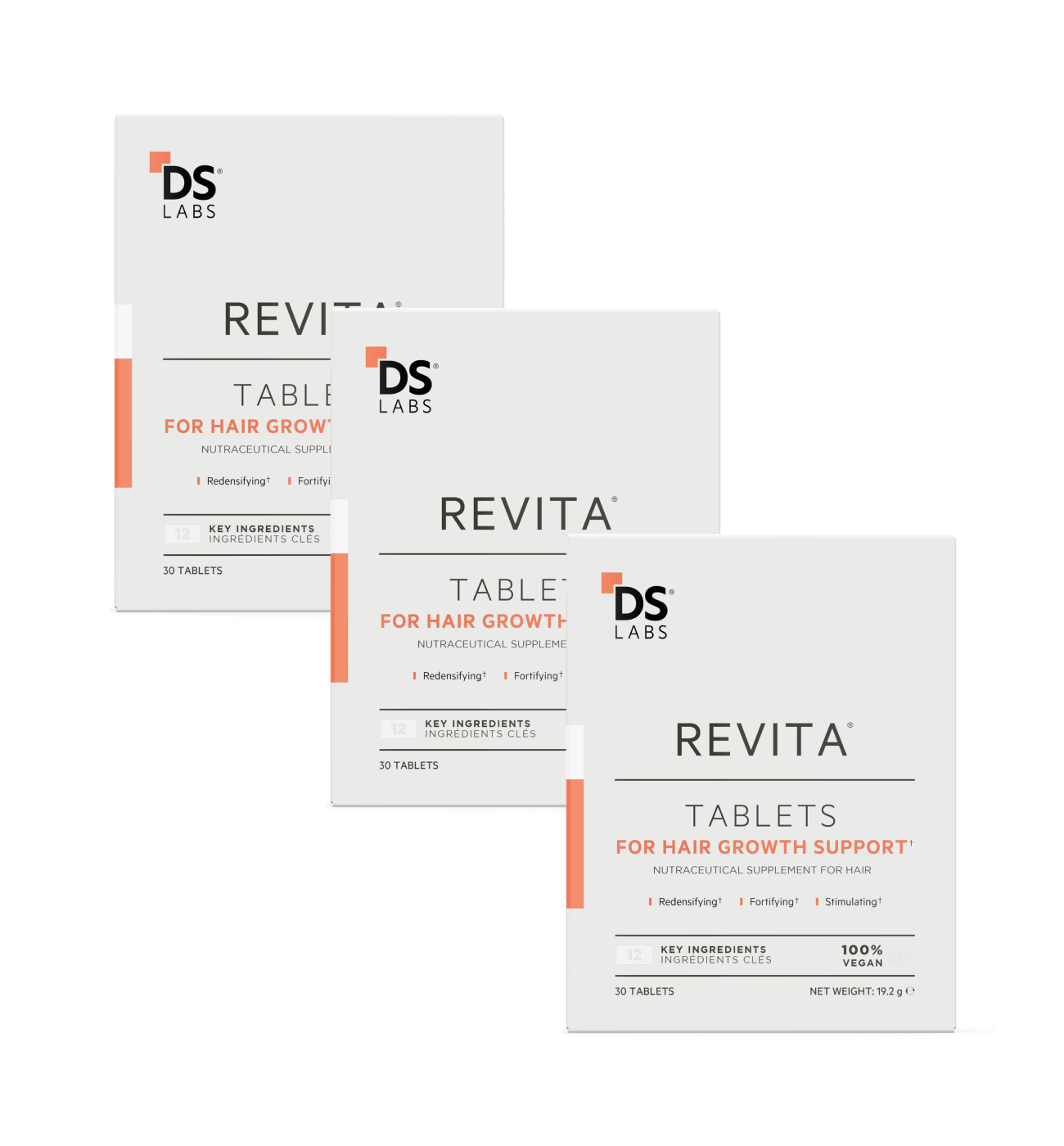 Revita 3 Pack - 3 Month Supply | Tablets For Hair Growth Support