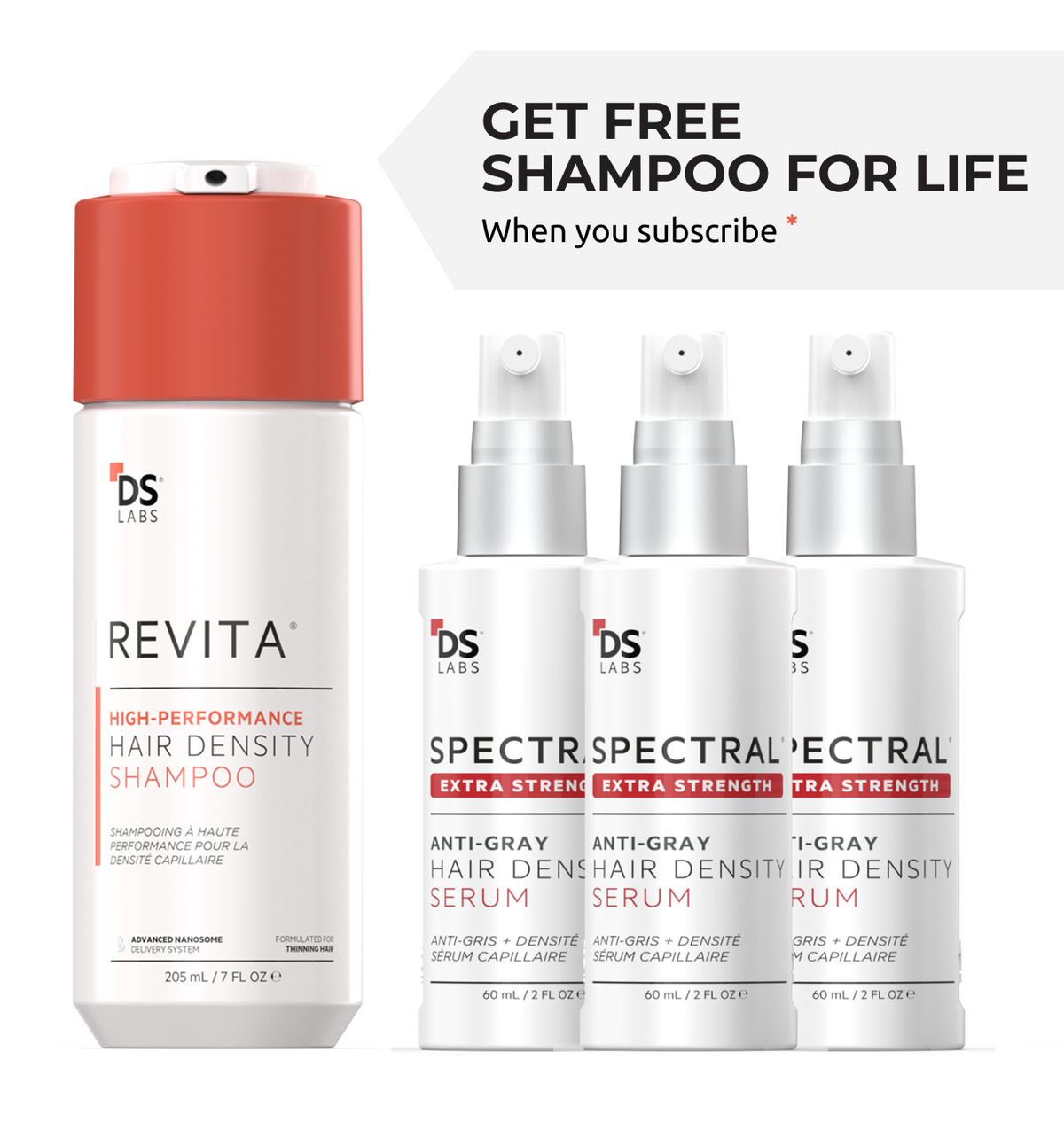 SPECTRAL EXTRA STRENGTH® 3 Month Supply | + Free Shampoo For Life!