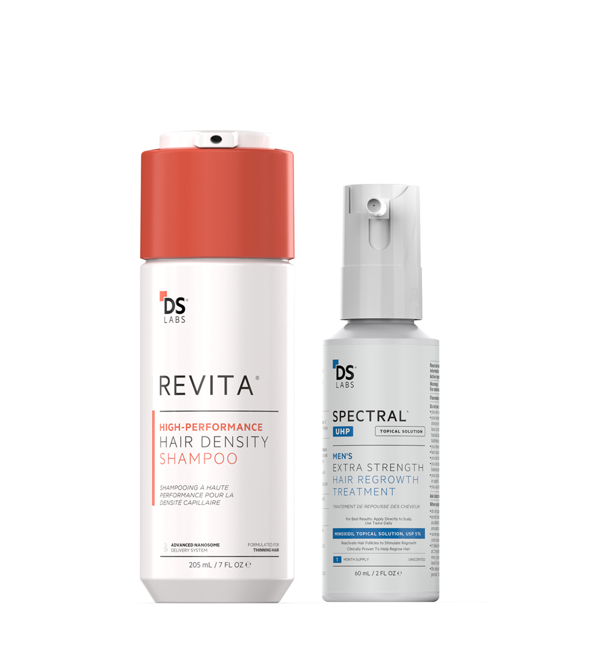 Men's Hair Regrowth Stimulation Kit | Spectral.UHP + Revita Shampoo