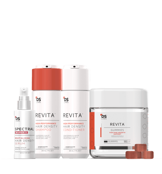 Women's Hair Density Kit SUPPORT | Revita Shampoo/Conditioner + Spectral Women's + Revita Gummies