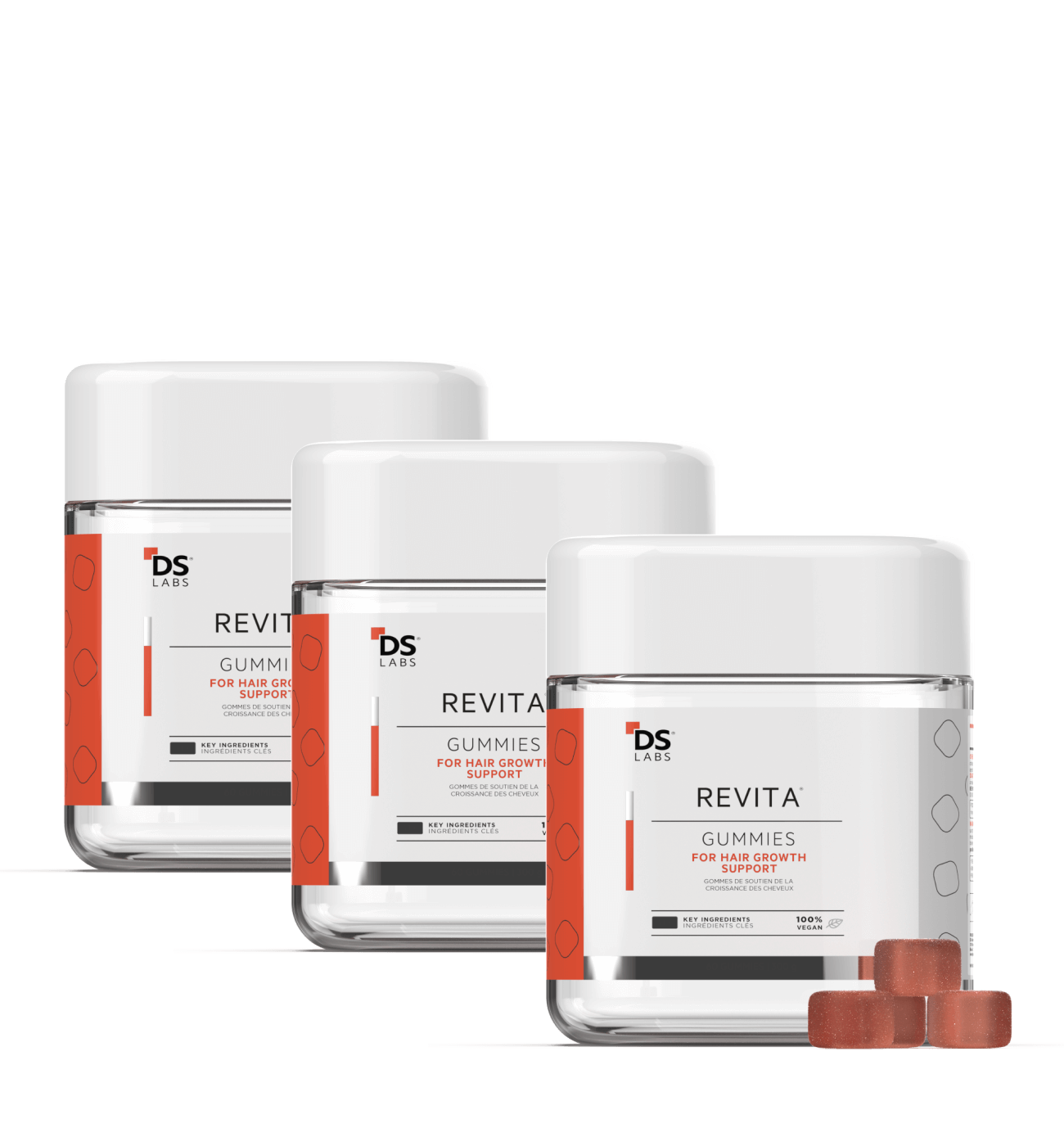 Revita 3 Pack - 3 Month Supply | Hair Growth Support Gummies