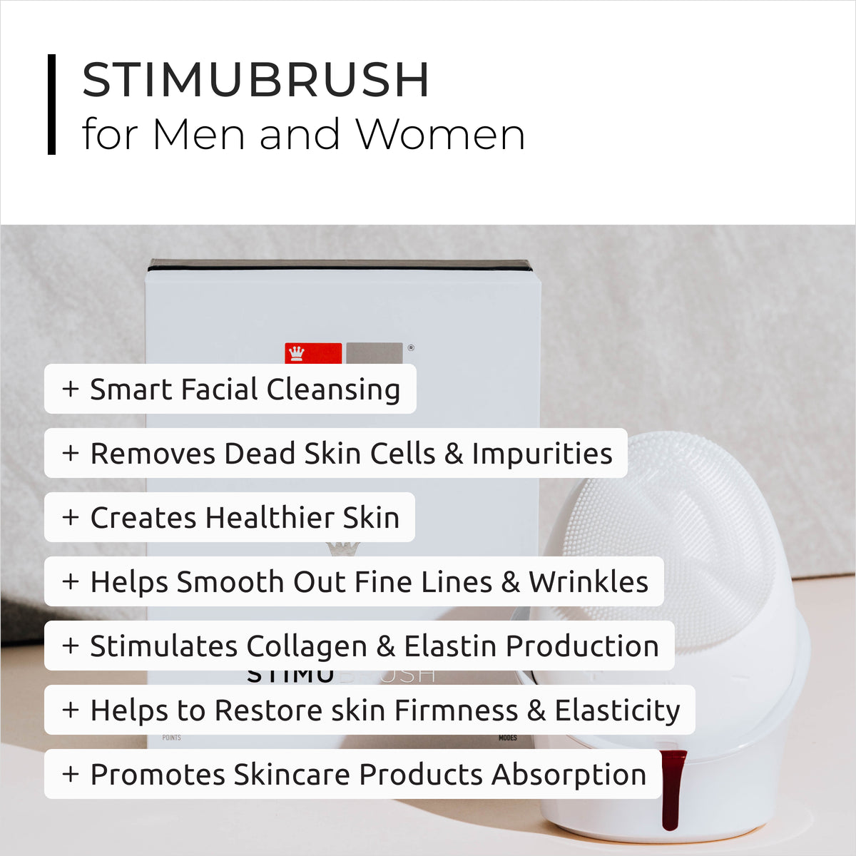 Stimubrush. Máquina de Limpieza Facial