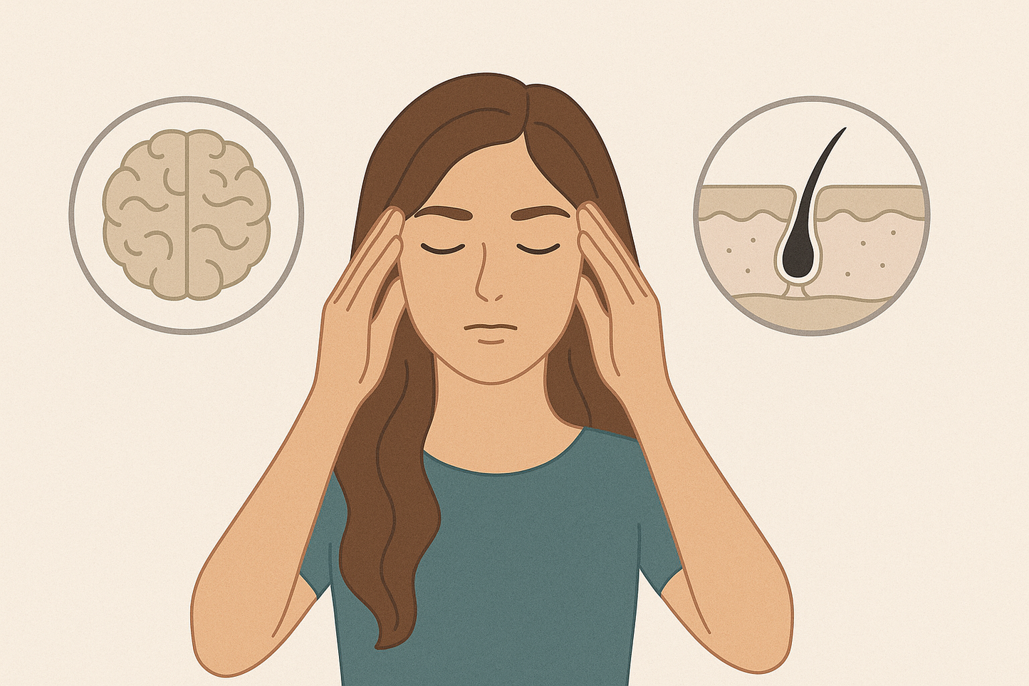 The Connection Between Mental Health and Hair Health: What’s Happening Beneath the Surface
