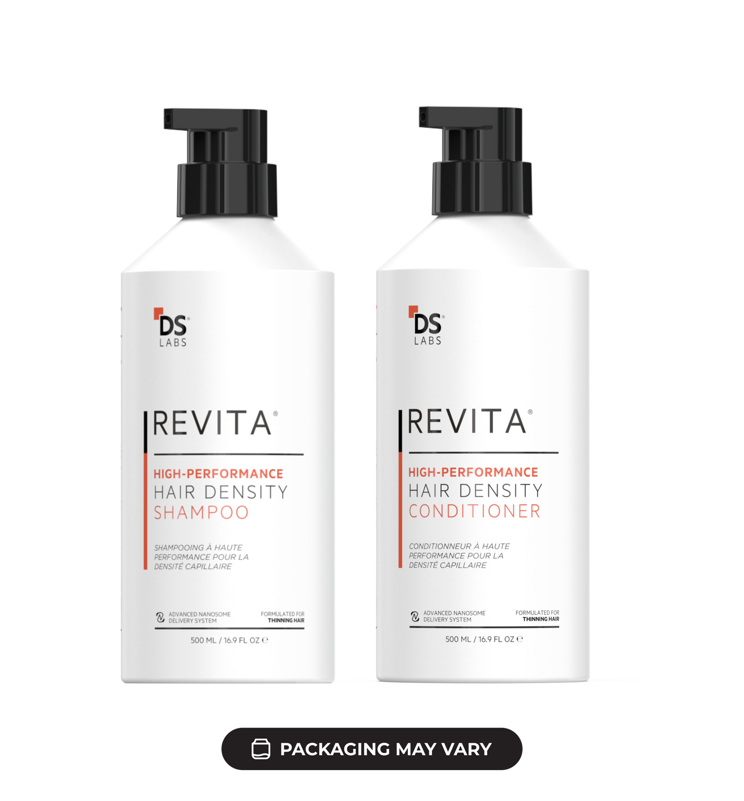 Revita Kit 500ml | High-Performance Hair Density Shampoo & Conditioner