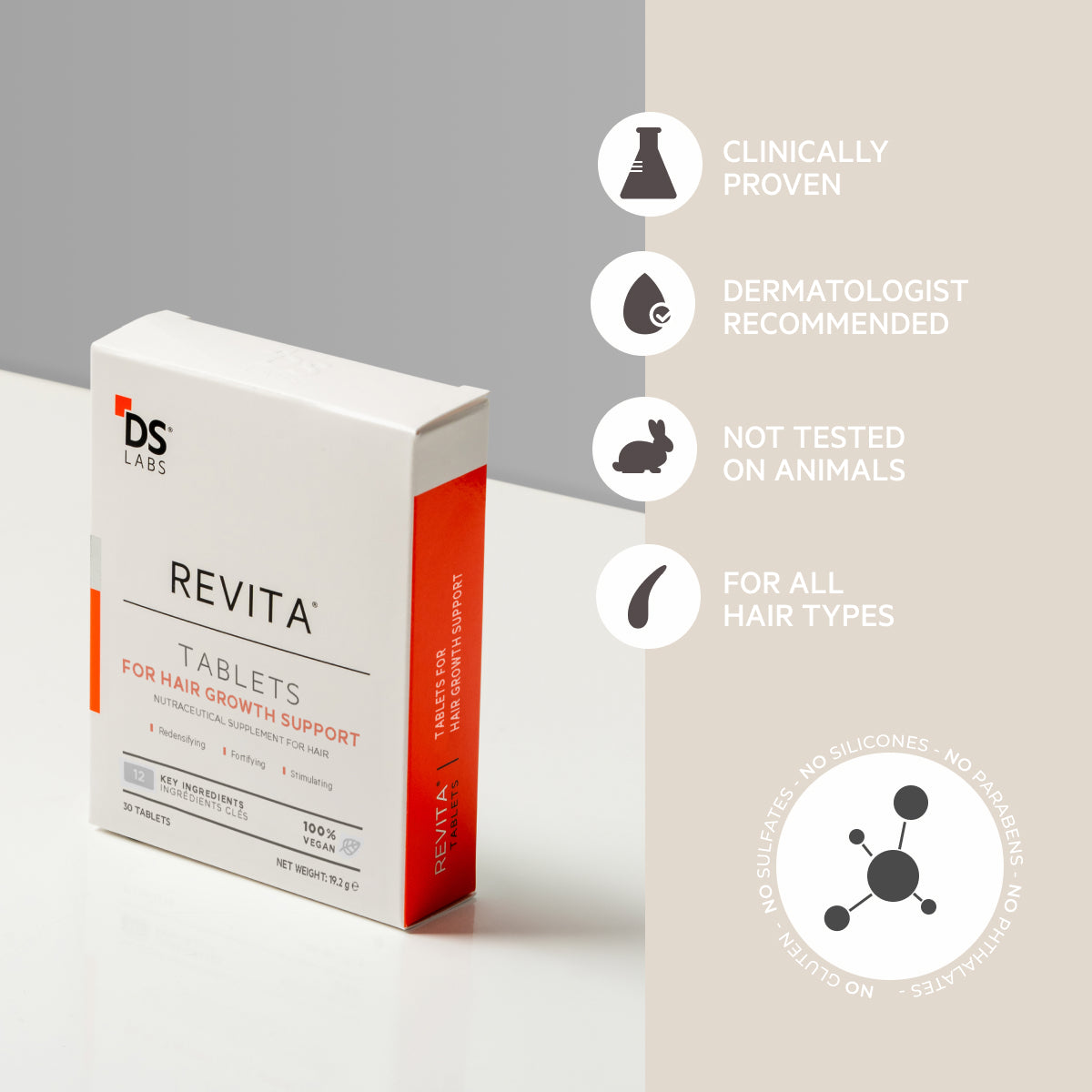 Revita | TABLETS FOR HAIR GROWTH SUPPORT