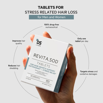 Revita.SOD | TABLETS FOR HAIR GROWTH SUPPORT + ANTIOXIDANT + STRESS RELIEF