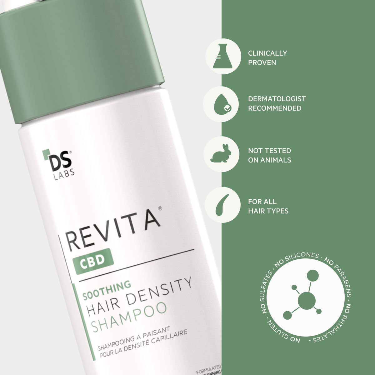 Revita.CBD | Super Antioxidant Hair DENSITY CBD Shampoo