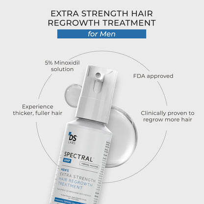 Men's Hair Regrowth Stimulation Kit | Spectral.UHP + Revita Shampoo