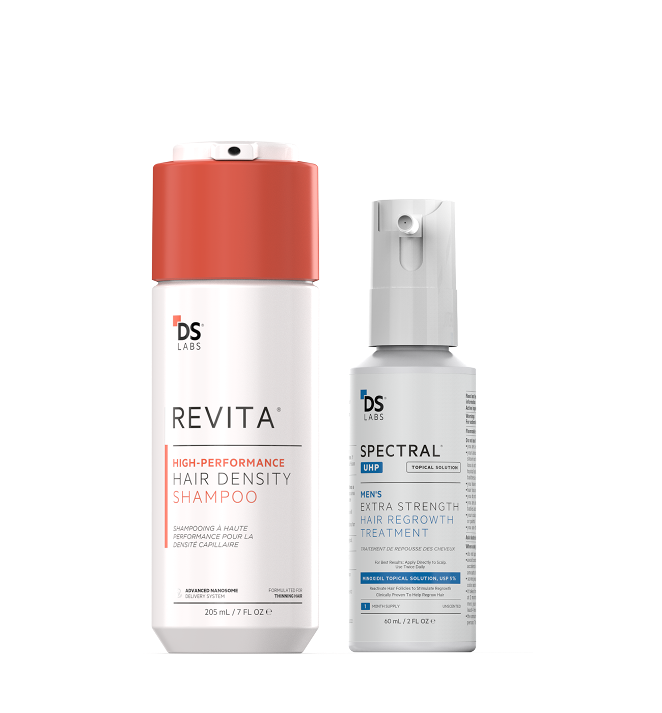 Men's Hair Regrowth Stimulation Kit | Spectral.UHP + Revita Shampoo