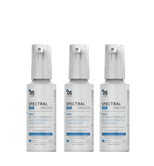 Spectral.UHP 3 Month Supply | Extra Strength Hair Regrowth Treatment with Minoxidil 5%