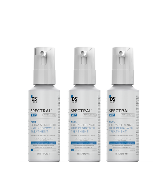 Spectral.UHP 3 Month Supply | Extra Strength Hair Regrowth Treatment with Minoxidil 5%