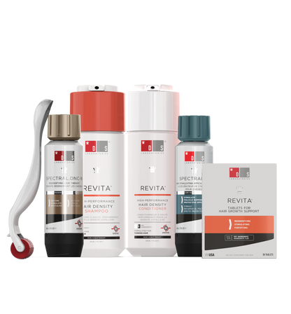 Complete Hair Density Kit | Revita Shampoo/Conditioner + DNC-N + F7 + Tablets + Stimuroller 0.5