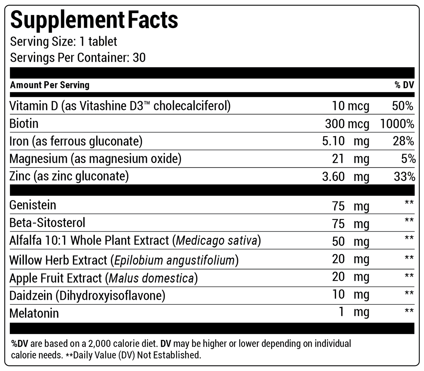 Revita 2 Pack - 2 Month Supply | Tablets For Hair Growth Support