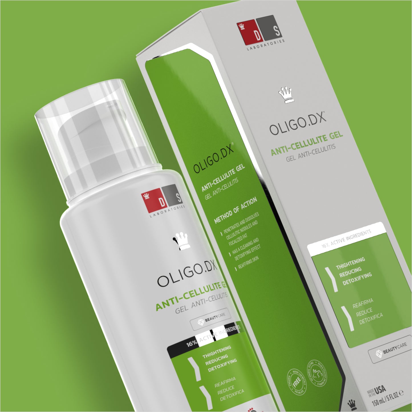 Oligo.DX  Cellulite Smoothing Gel – DS Laboratories - UK