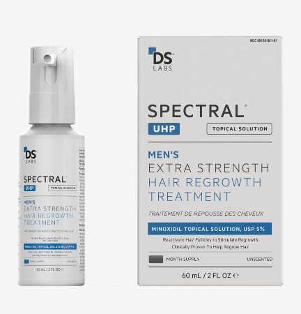 Spectral.UHP Men's Extra Strength Hair Regrowth Treatment with Minoxidil 5%